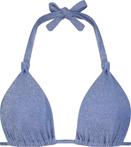 Beachlife Lavender Glitter triangel bikinitop