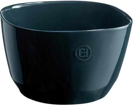 Emile Henry Serveerschaal / Saladeschaal Diep - 220 x 220 x 140 mm - Blauw