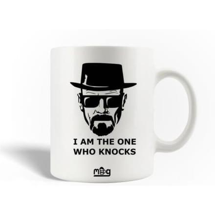 Mug en céramique Breaking Bad série I am the one who knocks