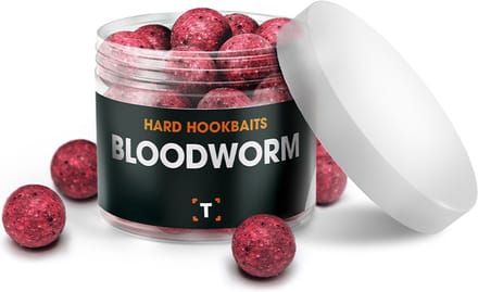 Bloodworm Hard Hookbaits - 20MM - 15, 20 en 24MM - Aas - Karpervissen - Partikels - Karper Aas - Karper Vissen - Karper Voer - Karper