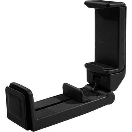Support de téléphone universel pour avion, support mains libres pour plateau de bureau, format de poche, accessoire de voyage indispensable noir