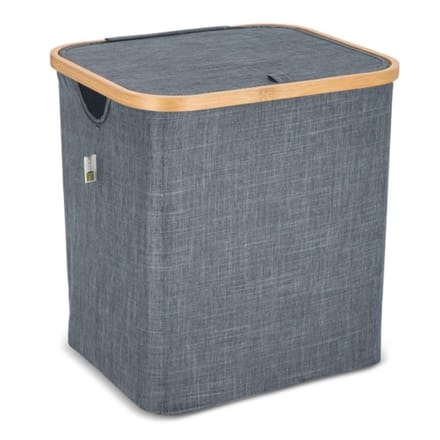 OttoSimon opvouwbare wasmand blauw 42 cm - duurzame opbergmand.