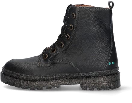 TAYLOR TRAIL Meisjes Veterlaarzen Zwart