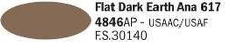 Italeri 4846ap - Flat Dark Earth Ana 617 - Modelbouwverf Acryl