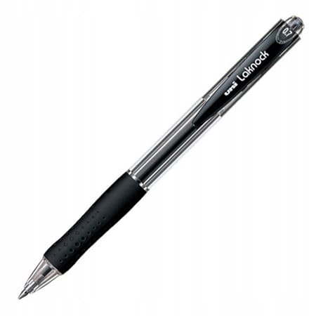 UNI SN-100 Laknock automatische pen - Zwart