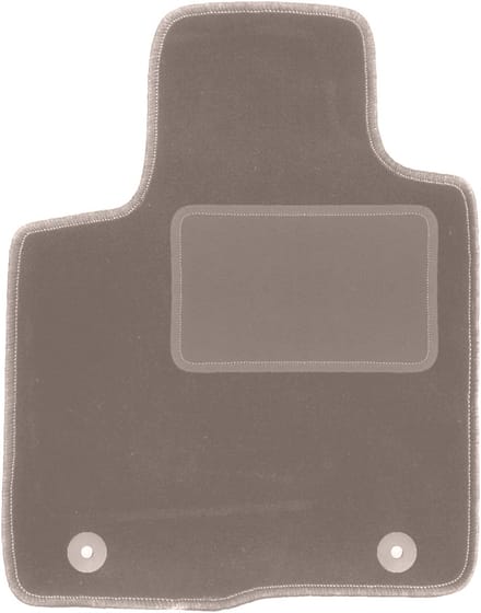 Beige bestuurdersmat voor: Lancia Ypsilon III hatchback (2011-)