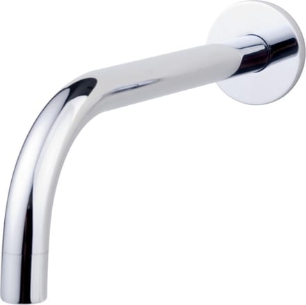 Wiesbaden Slim 18mm uitloop rond 20cm 1/2" chroom