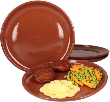 Set van 4 kleiborden Bord 29cm - 99529