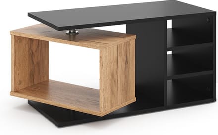 Vicco Rafi Salontafel – 88 x 35 cm Zwart