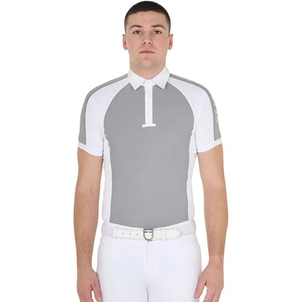Wedstrijdpoloshirt met vier knopen Equestro
