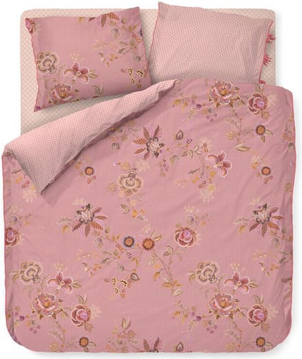 Pip Studio Cece Fiore kussensloop - Roze - 60x70