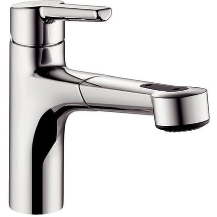 KWC SUNO single lever sink mixer with pull-out shower jetclean 10.171.033.000FL