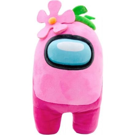 Play by Play Among Us Wave 2 Pluche-Pink with Flowers 30CM (Diversen) Nieuw