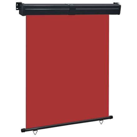 vidaXL - Balkonscherm - 145x250 - cm - rood