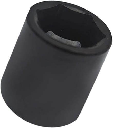 Expert Impact Socket 1/2 Inch Vierkant Aansluiting, 21mm Moer Setter Boor voor Houtbewerking, Auto Reparatie en Machine Onderhoud