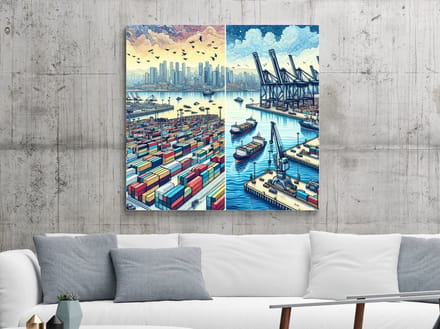 Kunstprint | Wanddecoratie | Forex | 60 × 60 cm