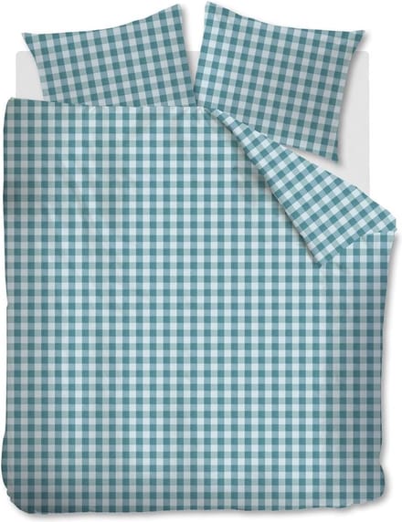 Ambiante Arvid dekbedovertrek - Lits-Jumeaux XL - 260x200/220 - Groen