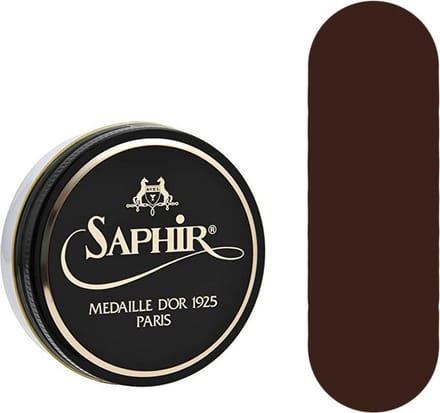 Saphir Medaille d'Or Pate de Luxe schoenpoets 50ml. Middenbruin