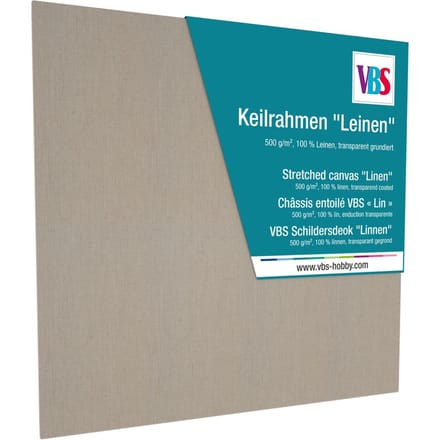 VBS Schildersdoek "Linnen" - 20 x 20 cm