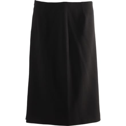 Max Mara midi-rok in zwart triacetaat