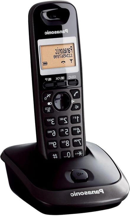 Draadloze Telefoon - DECT Huistelefoon - Thuis Bellen - Handsfree Functie - 1.4 Inch Display - Titanium
