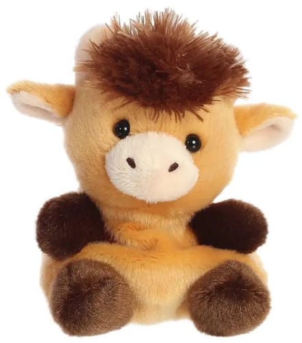 Aurora Palm Pals Schotse Hooglander Knuffel - 13 cm