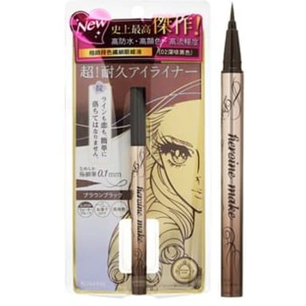 ISEHAN - Kiss Me Heroine Make Prime Liquid Eyeliner Rich Keep 02 Brown Black