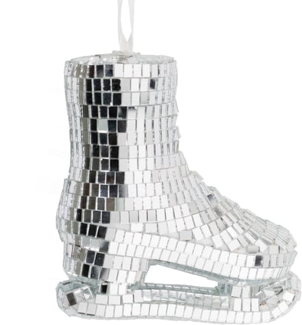 HomeBound by KY | Kersthanger Disco Schoen zilver | kersthanger | feestdecoratie