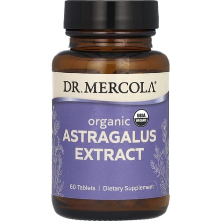 Dr. Mercola, Biologisch Astragalus Extract, 60 Tabletten