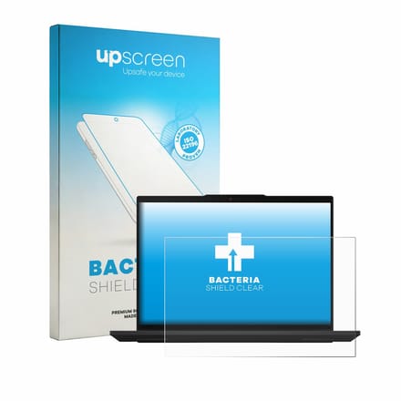 upscreen - Screenprotector voor Lenovo ThinkPad L16 Gen 3 - Folie Beschermfolie transparant antibacterieel
