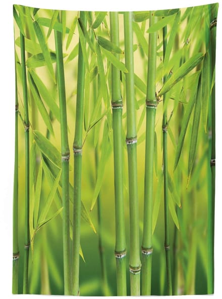 ABAKUHAUS Tafelkleed 140x170 Groen – Satijnmengsel, Machinewasbaar