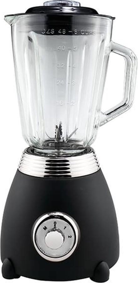 Swiss Pro+ Blender - 2 Snelheden - 1.5L - 850W - Zwart