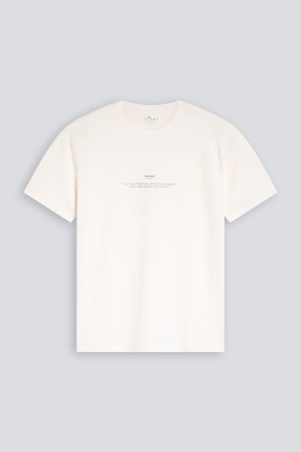 T-shirt Serie Skiing Whisper White