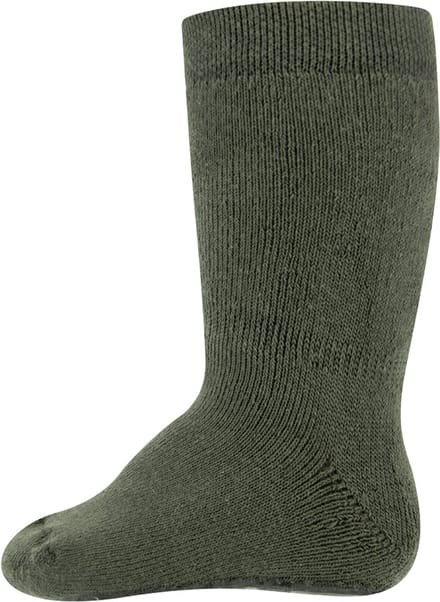 De Ewers Anti-Slip Sokken Olijf - Mt. 17 / 18