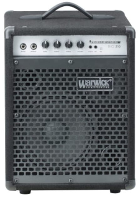 Warwick BC 20 bas combo 20 Watt - Bass combo versterker
