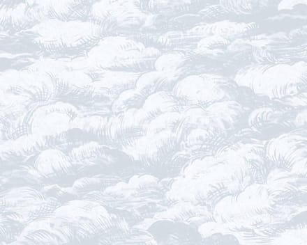 WOLKEN BEHANG | Design - wit grijs - "Architects Paper" A.S. Création Jungle Chic