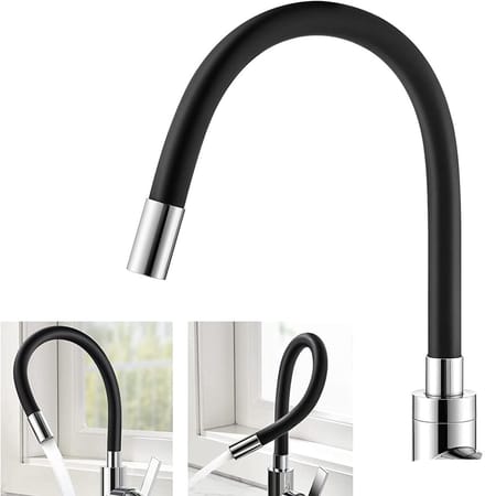 Dailygoods- Gootsteenmengkraan met lange uitloop - Flexibele