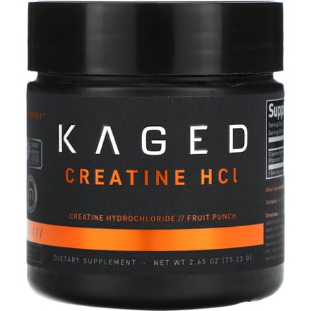 Kaged, Creatine HCl, Fruit Punch, 2.65 oz (75.23 g)