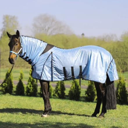 Paardenvliegendeken met halsdekking York