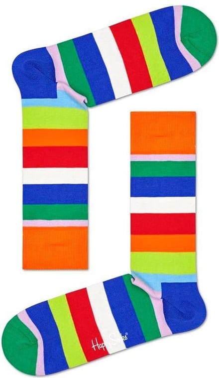 Happy Socks Stripe Socks, Maat 41/46