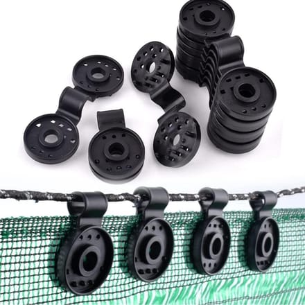 50 stuks schaduwdoek plastic clips voor anti-vogelnet zonneschermnet