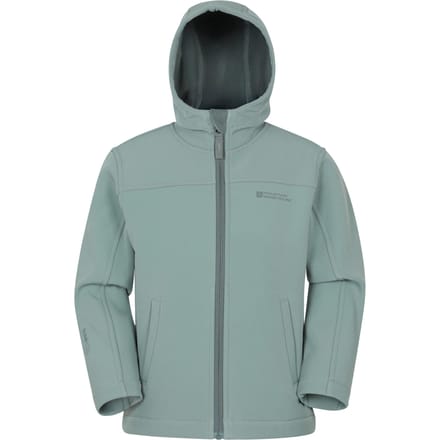Mountain Warehouse Waterbestendige Soft Shell Jas voor kinderen/Kinderen (Licht Khaki)