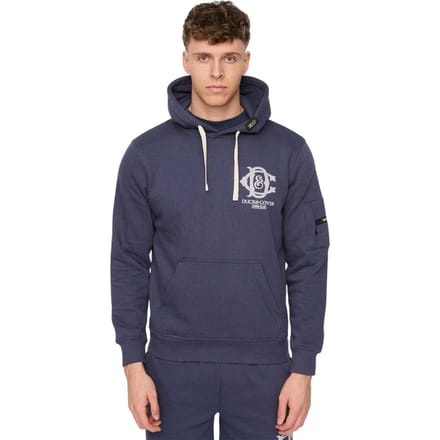 Duck and Cover Heren Randolph Hoodie (Marine)