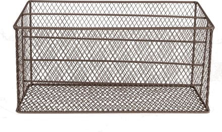 Clayre & Eef Brievenhouder 33x12x15/17 cm Bruin Metaal