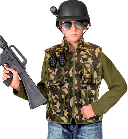 Army Camouflage Bodywarmer Kind