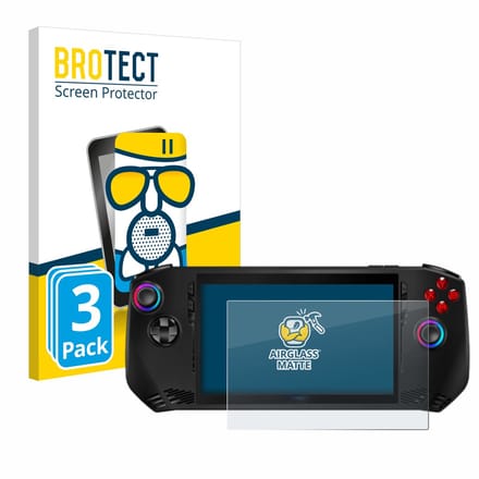 BROTECT - Screenprotector voor MSI Claw A1M - Folie Beschermfolie Beschermglas matte 3 Stuks