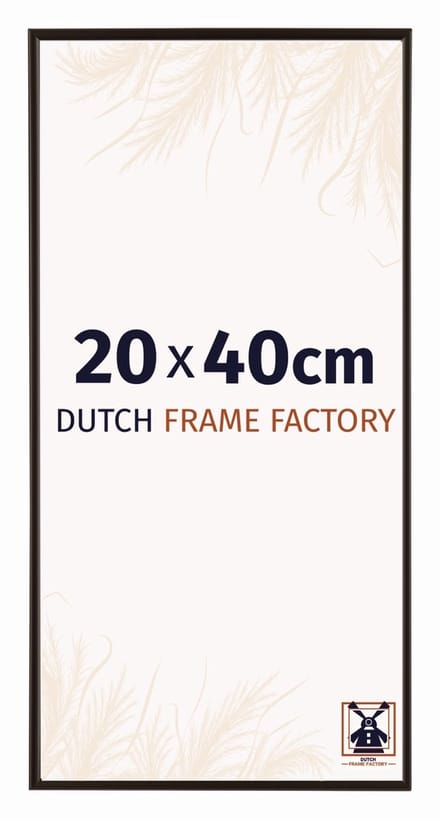 Fotolijst 20x40 cm - Kunststof - Antraciet - Easy
