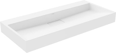 Mexen Ava opbouwwastafel van composiet B/O 100 x 46 cm, wit - 23011000