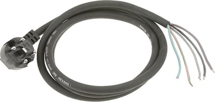 Perilex aansluitkabel - 5 aders - HITTE BESTENDIG - KEMA KEUR - Perilex Stekker met dik aansluitkabel 5x1.5mm lengte 2 meter