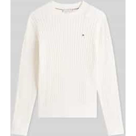 Regular fit pullover van pure katoen '